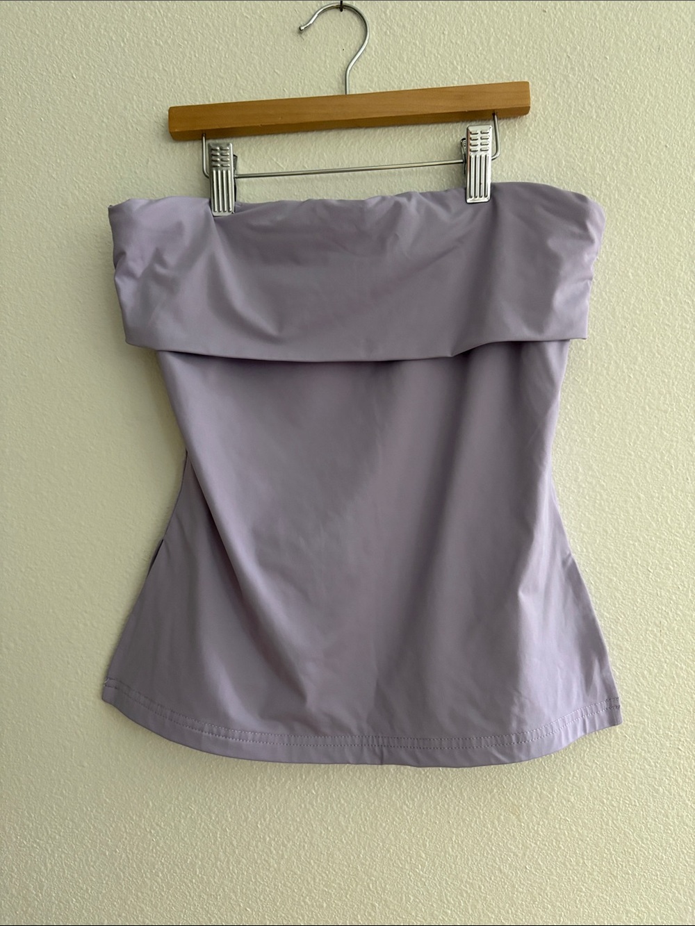 Princess Polly Lavender Strapless Fold-Over Tube Top